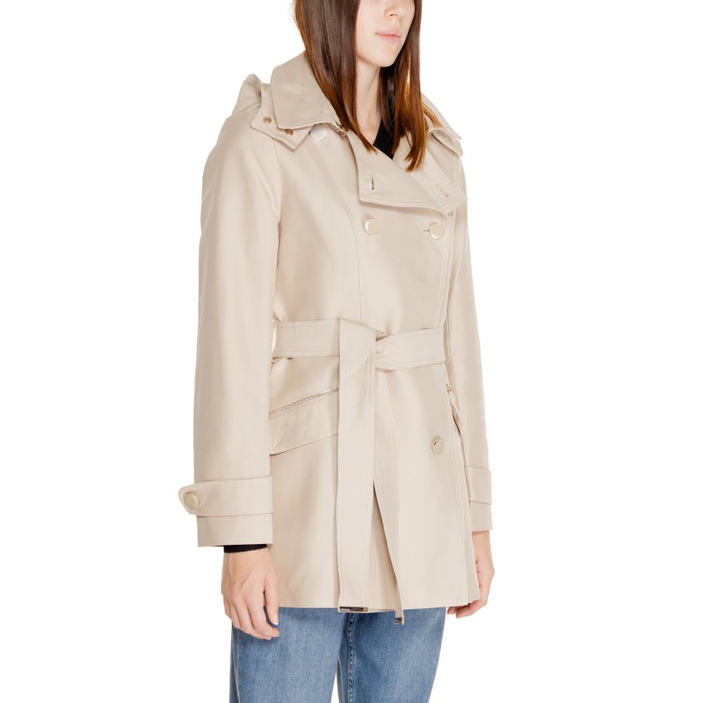 Morgan De Toi Beige Polyester Parka