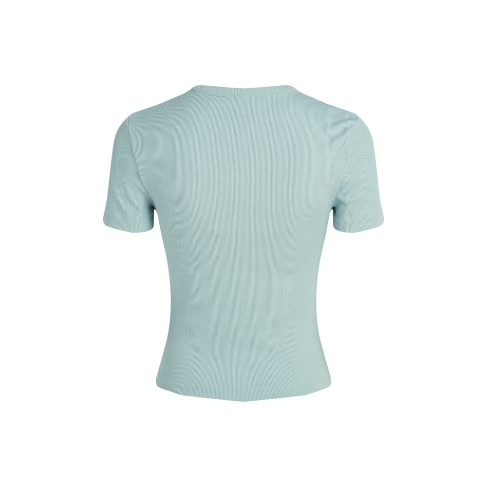 Calvin Klein Jeans Turquoise Recycled Cotton T-Shirt