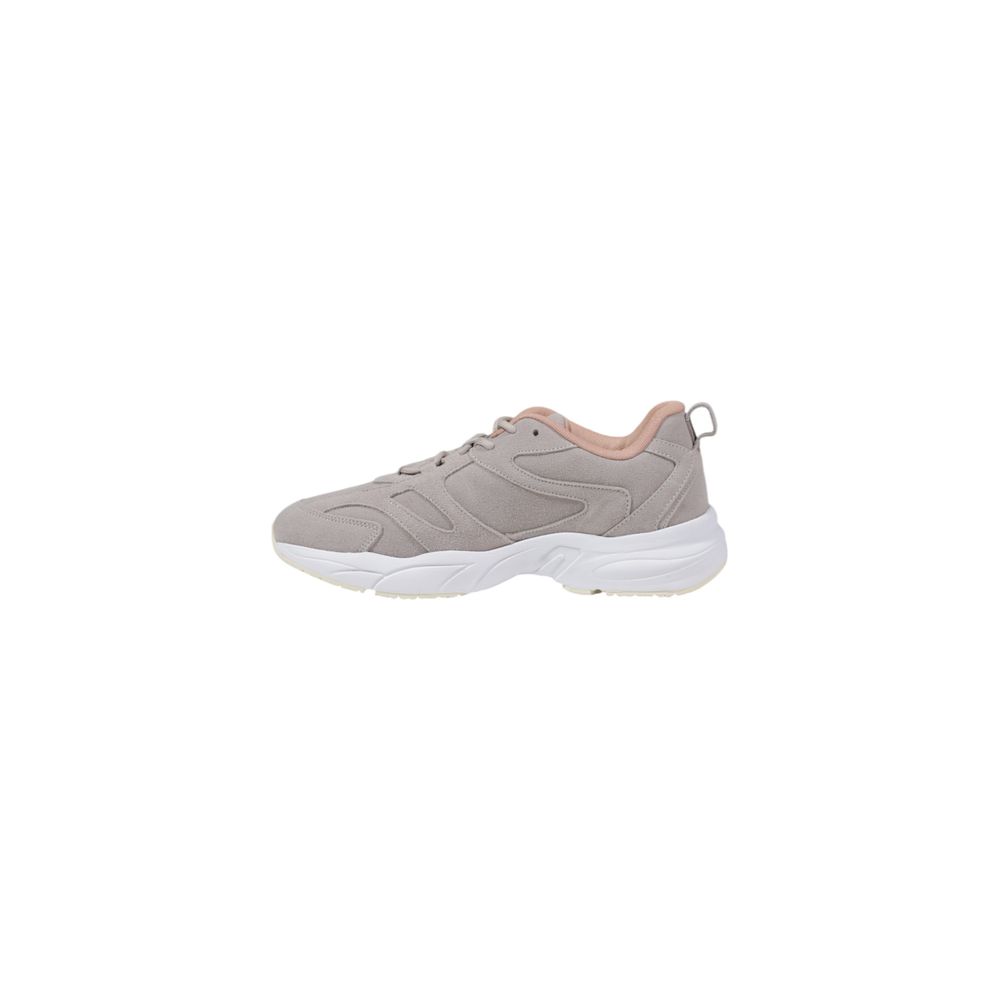 Calvin Klein Jeans Gray Artificial Leather Sneaker