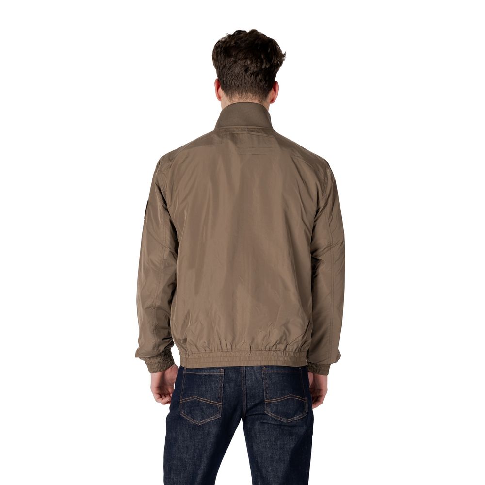 Calvin Klein Jeans Green Polyamide Jackets & Coat