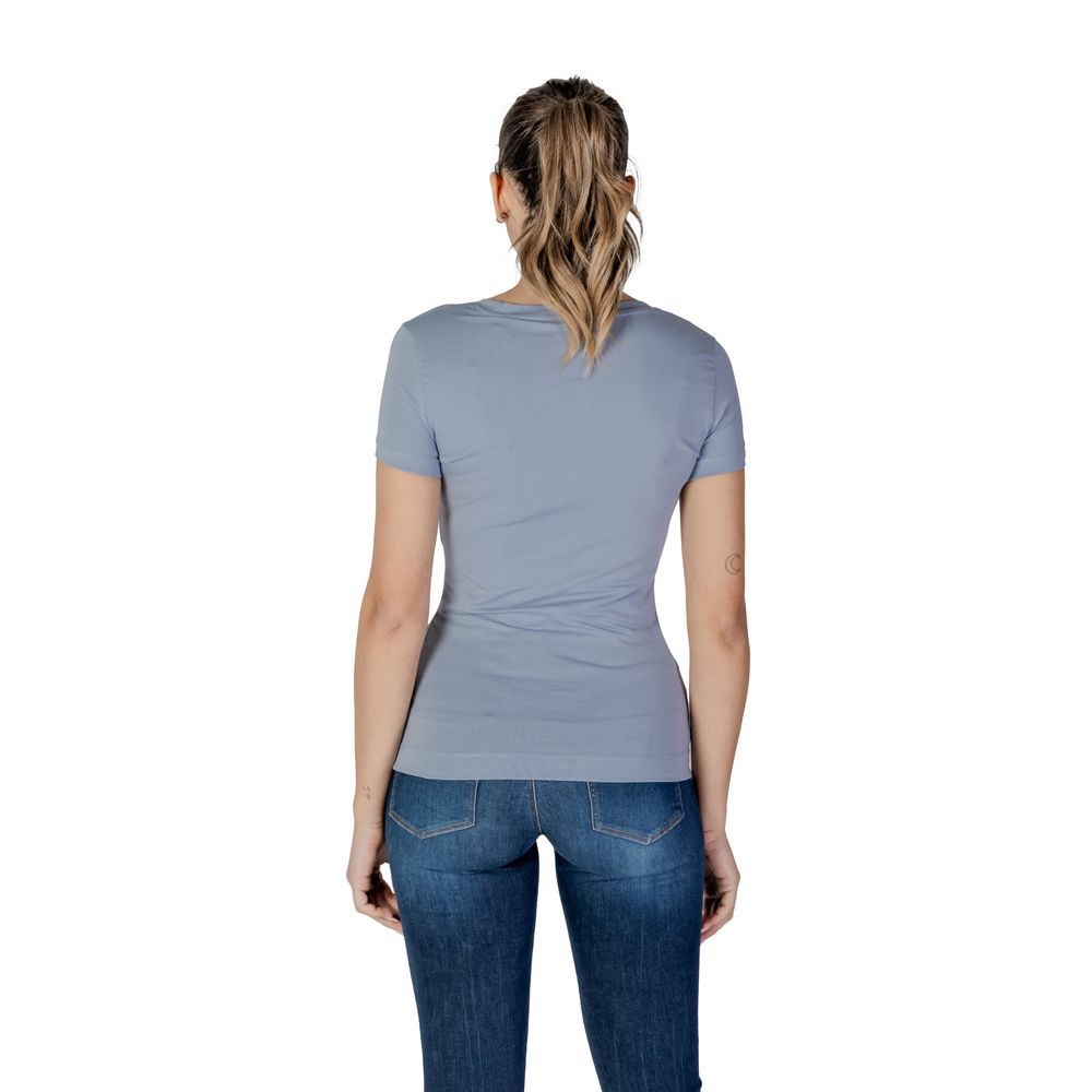 Guess Blue Cotton T-Shirt