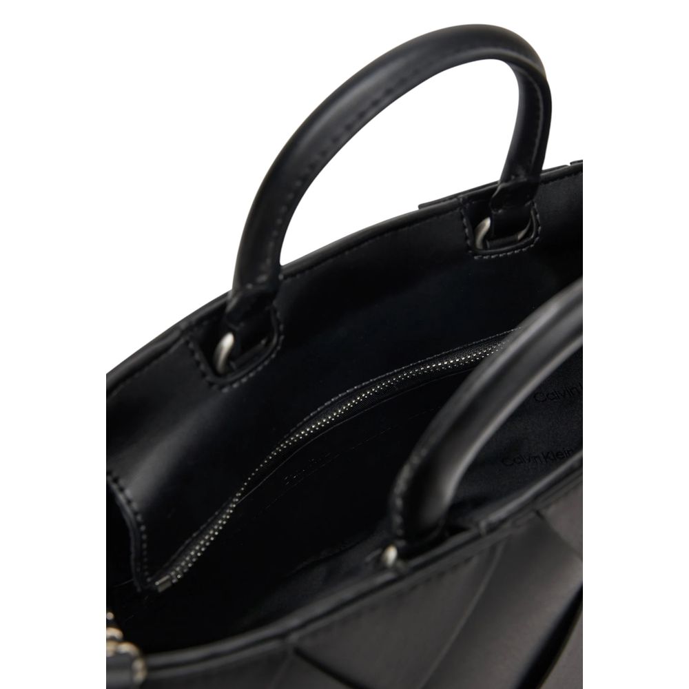 Calvin Klein Black Polyethylene Handbag