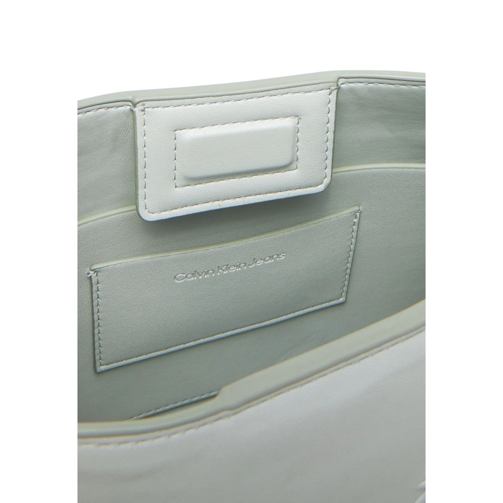 Calvin Klein Jeans Gray Polyethylene Handbag