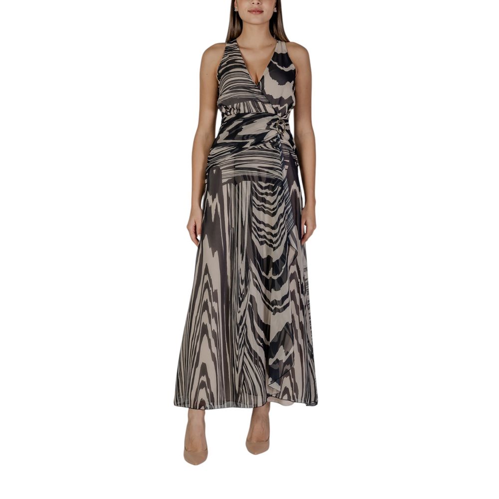 Rinascimento Beige Polyester Long