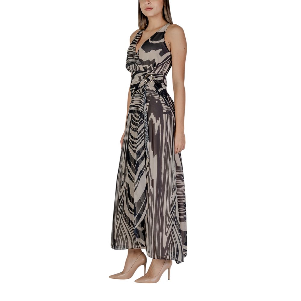 Rinascimento Beige Polyester Long