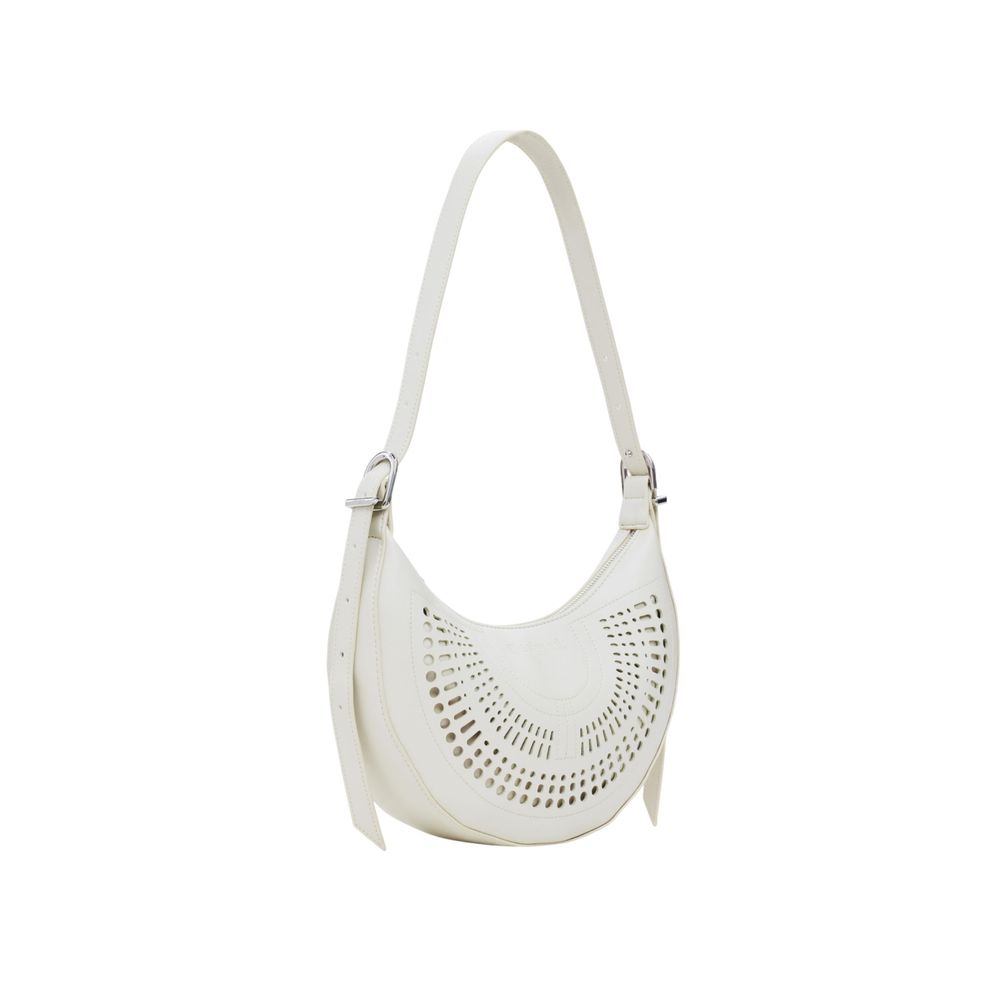 Desigual White Polyethylene Handbag