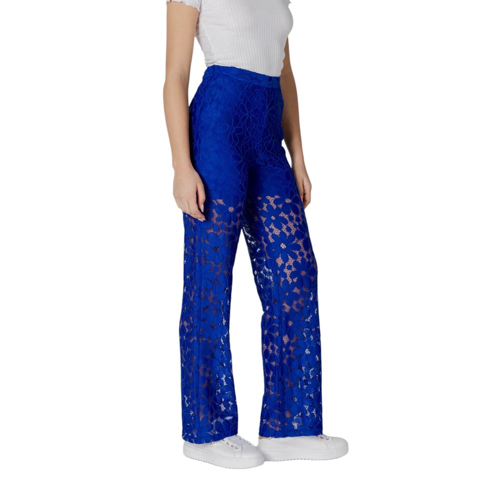 Desigual Blue Polyester Pant