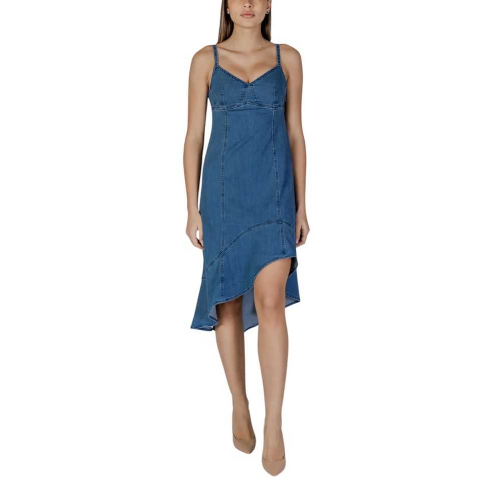 Desigual Blue Cotton Long