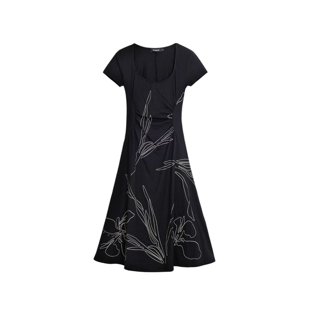 Desigual Black Cotton Long