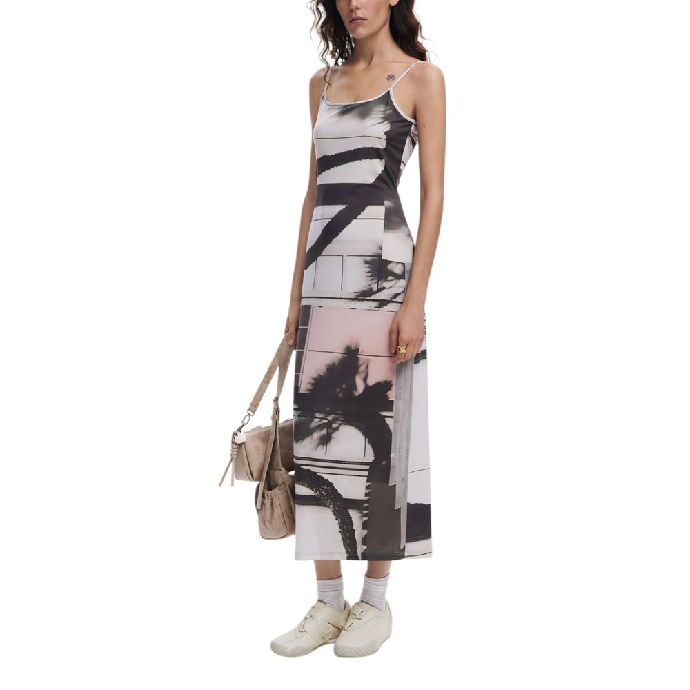 Desigual Beige Polyester Long
