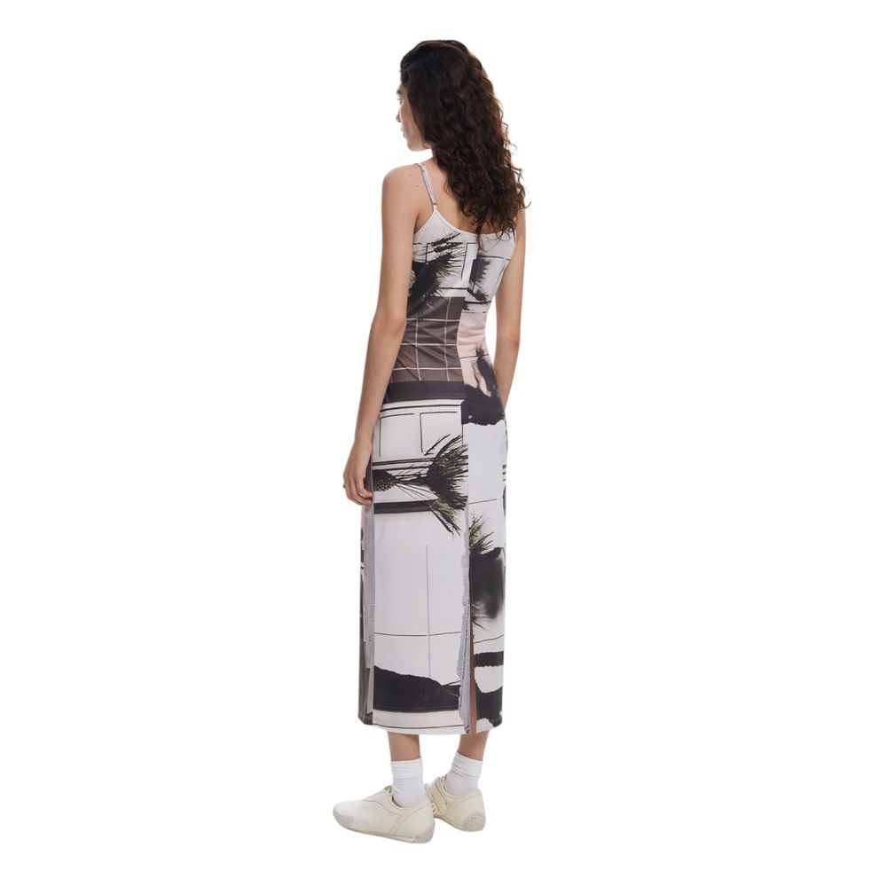 Desigual Beige Polyester Long