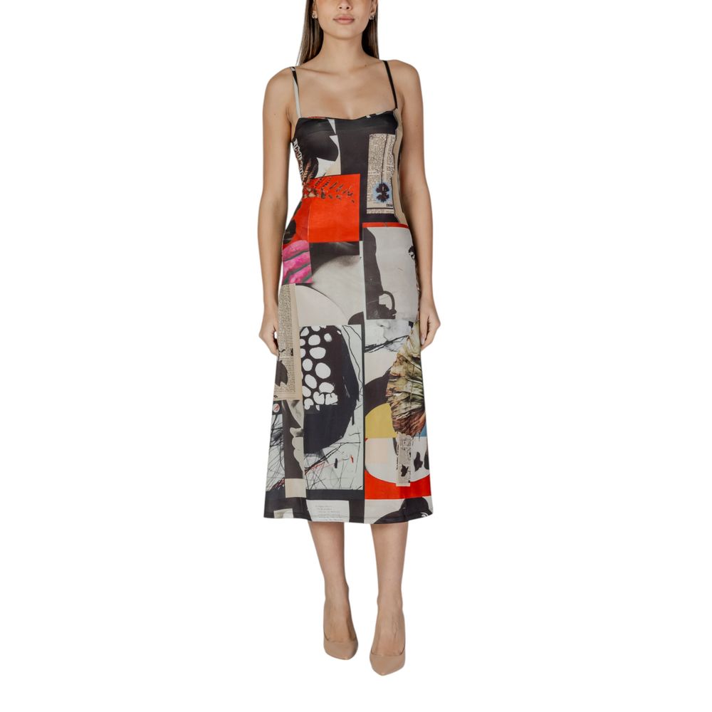 Desigual Red Polyester Long