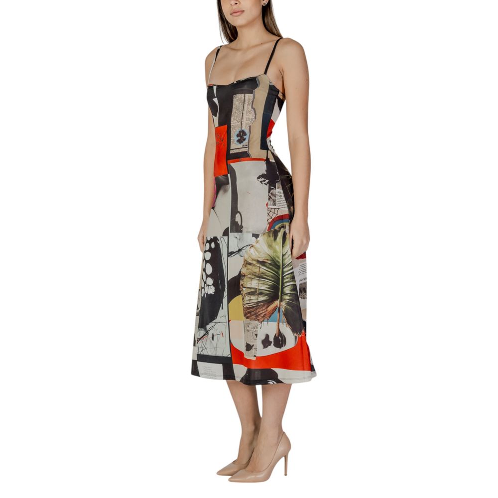Desigual Red Polyester Long
