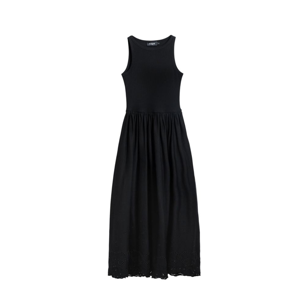 Desigual Black Cotton Short