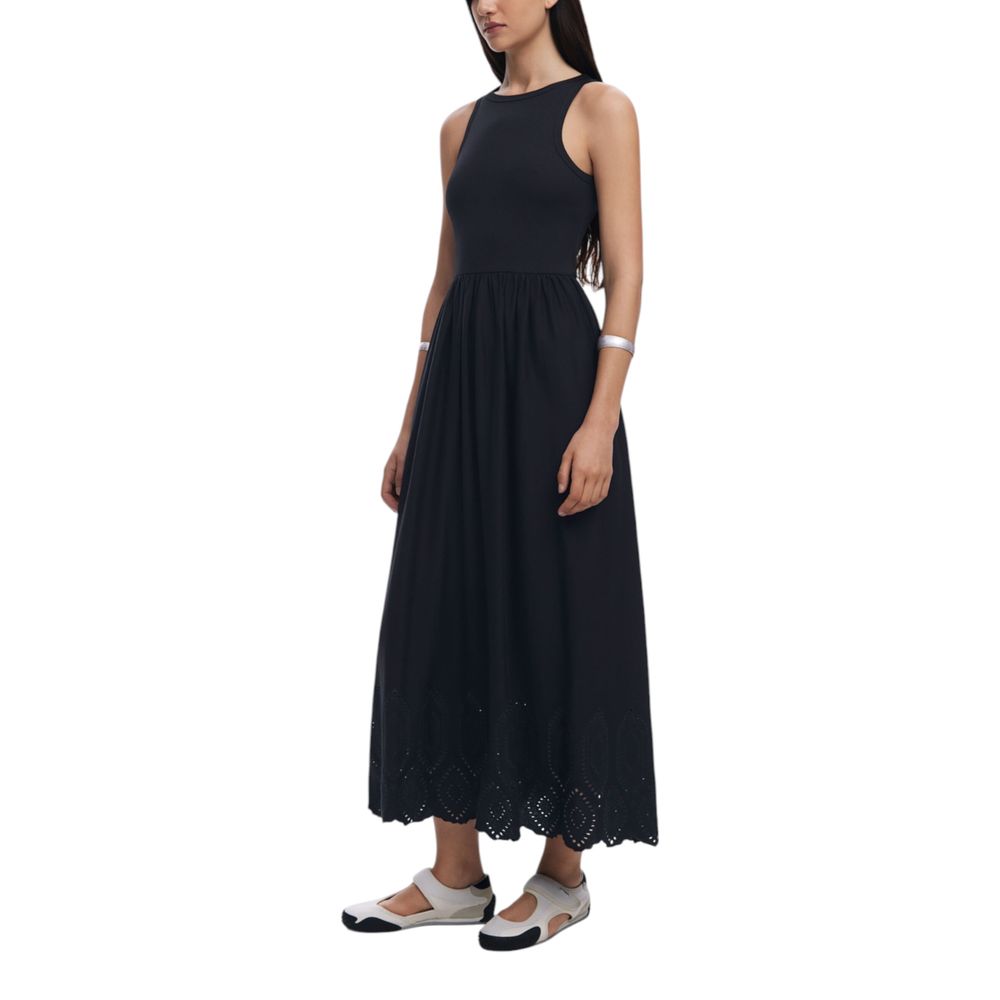 Desigual Black Cotton Short