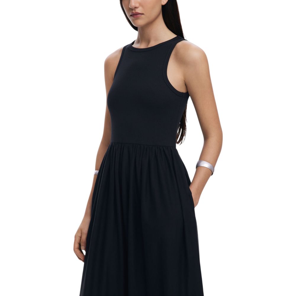 Desigual Black Cotton Short