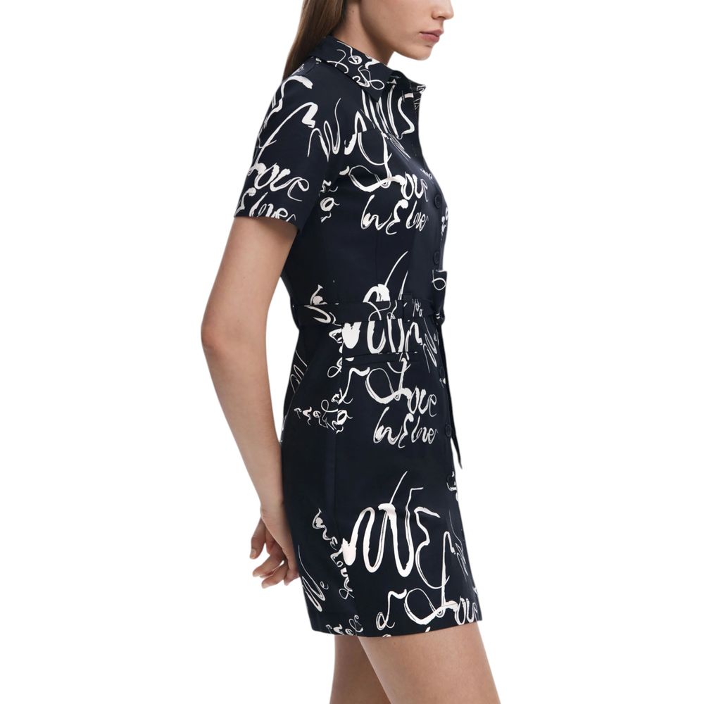 Desigual Black Cotton Long