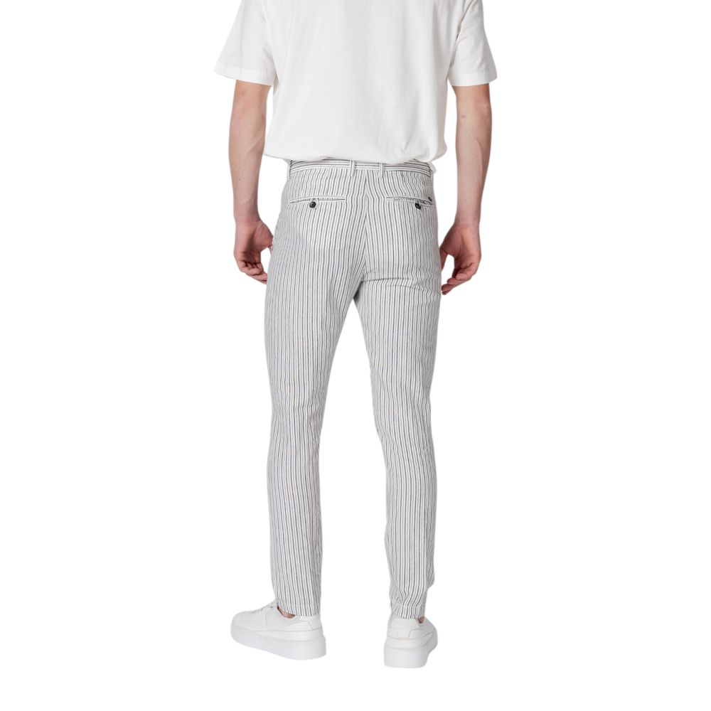 Gianni Lupo Black Linen Pant