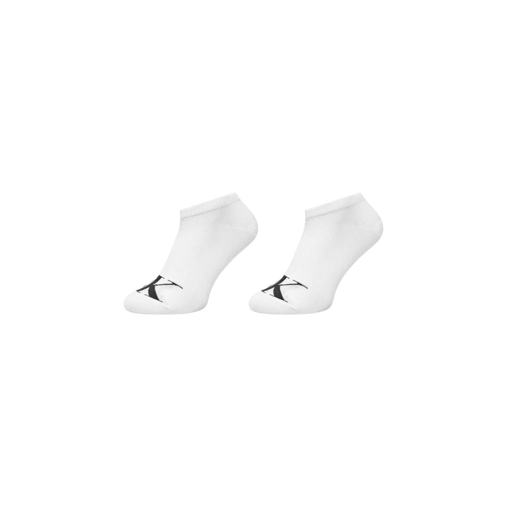 Calvin Klein Jeans White Cotton Socks