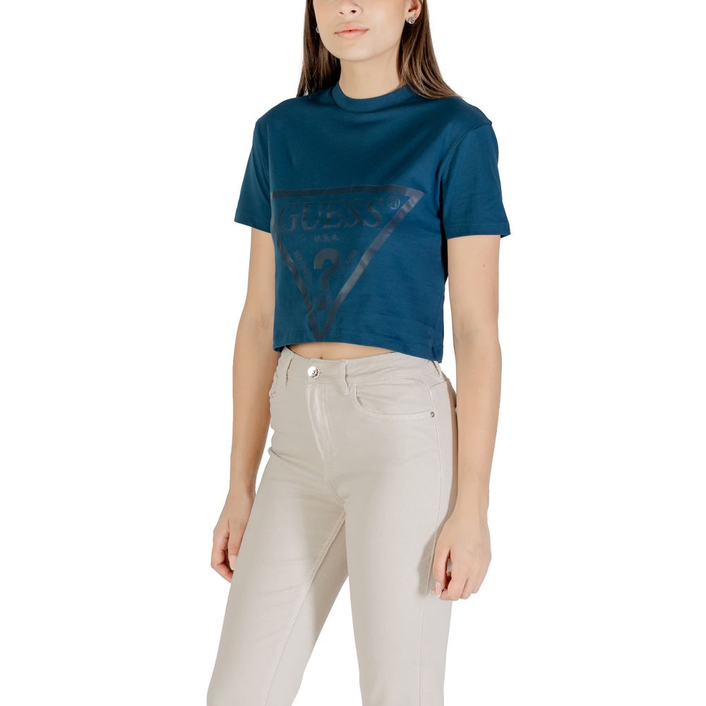 Guess Active Black Cotton T-Shirt