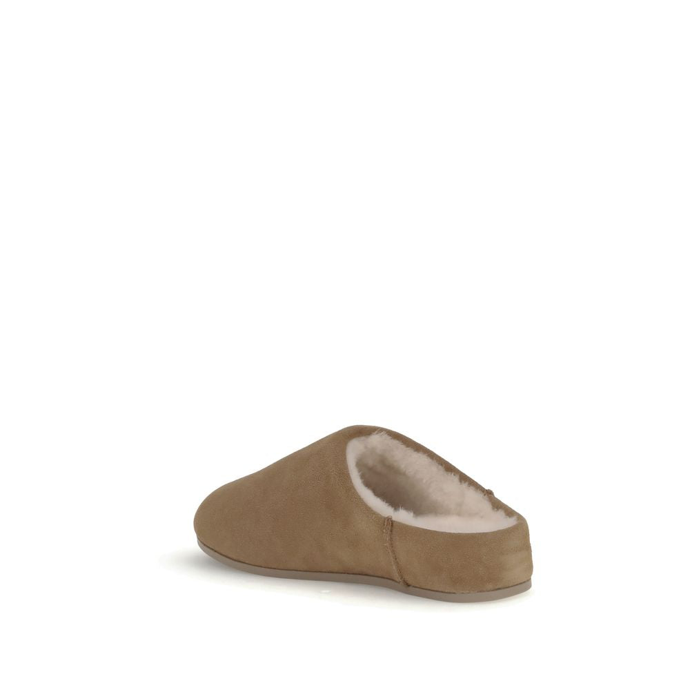UGG Brown Leather Moccassin