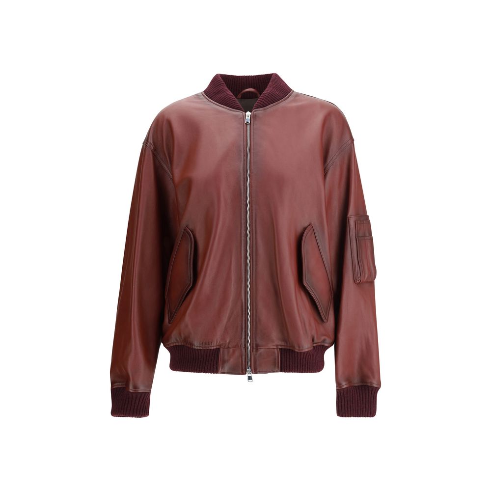 Valstar Bordeaux Lambskin Bomber