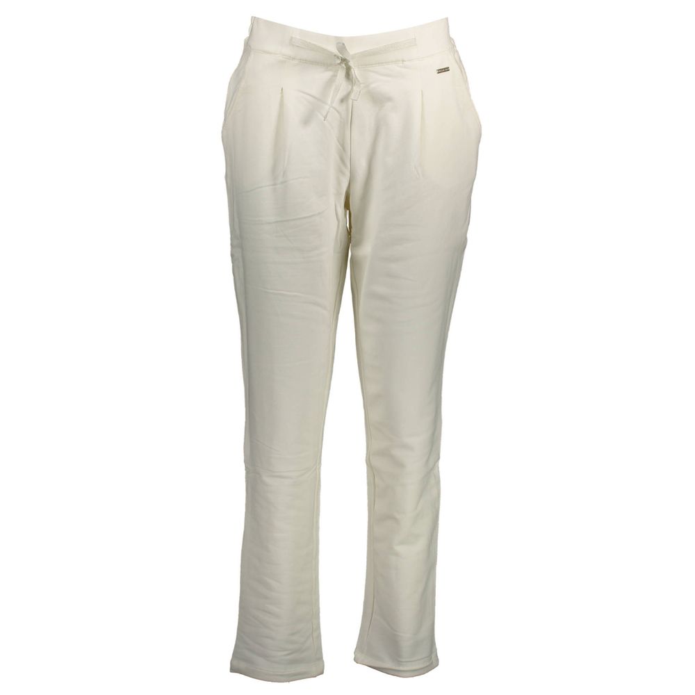 U.S. POLO ASSN. White Cotton Pant