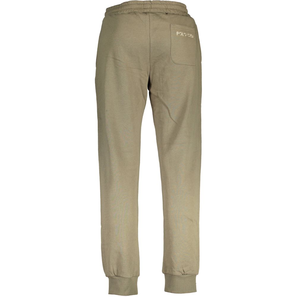 La Martina Green Cotton Pant
