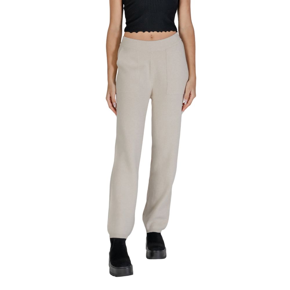 Cleré Beige Viscose Pant