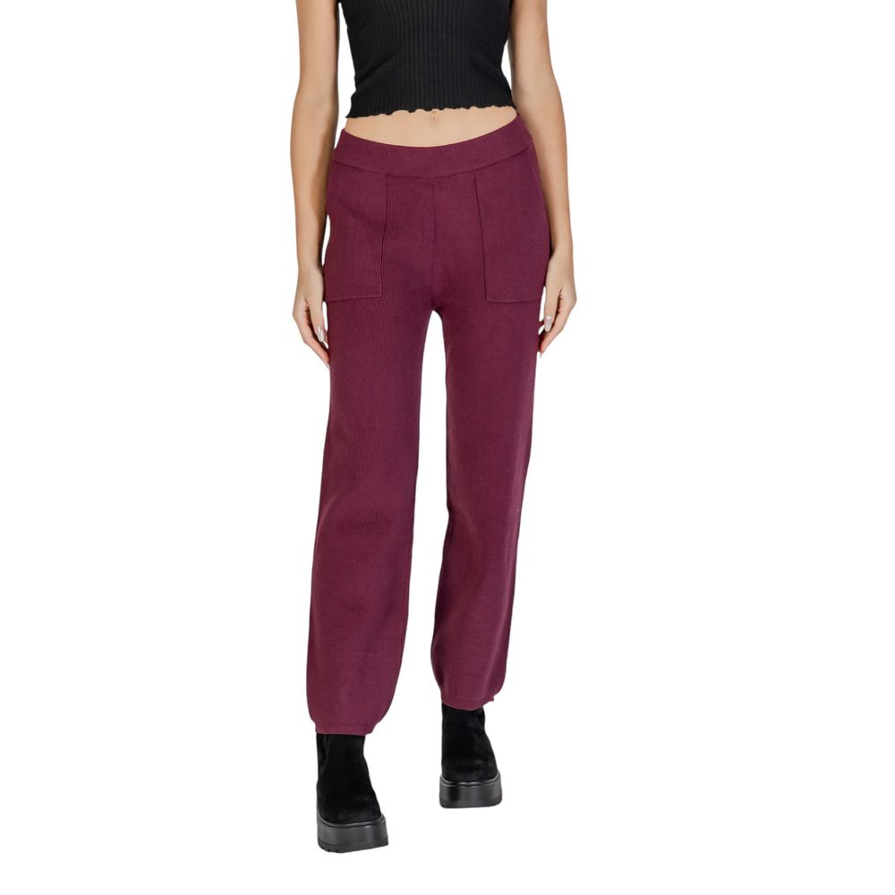 Cleré Purple Viscose Pant