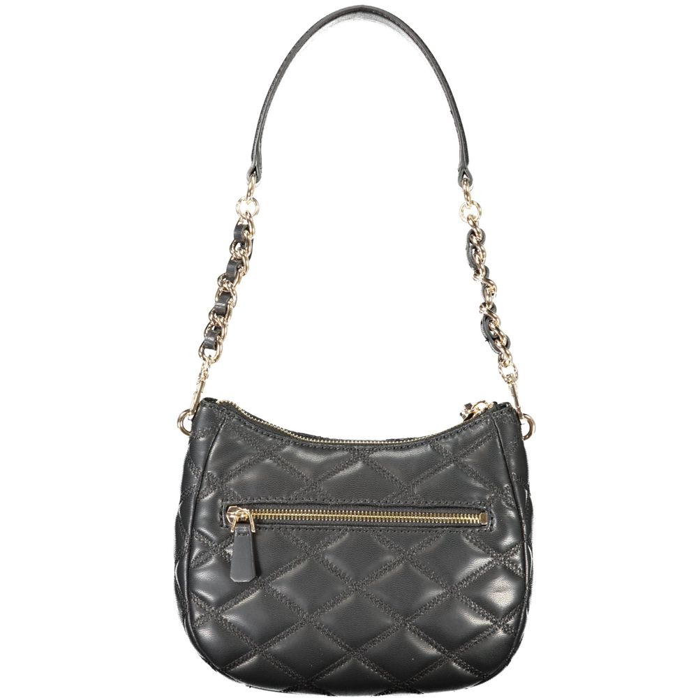 Guess Jeans Black Polyethylene Handbag