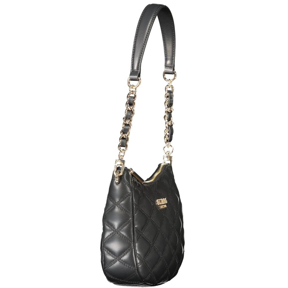 Guess Jeans Black Polyethylene Handbag