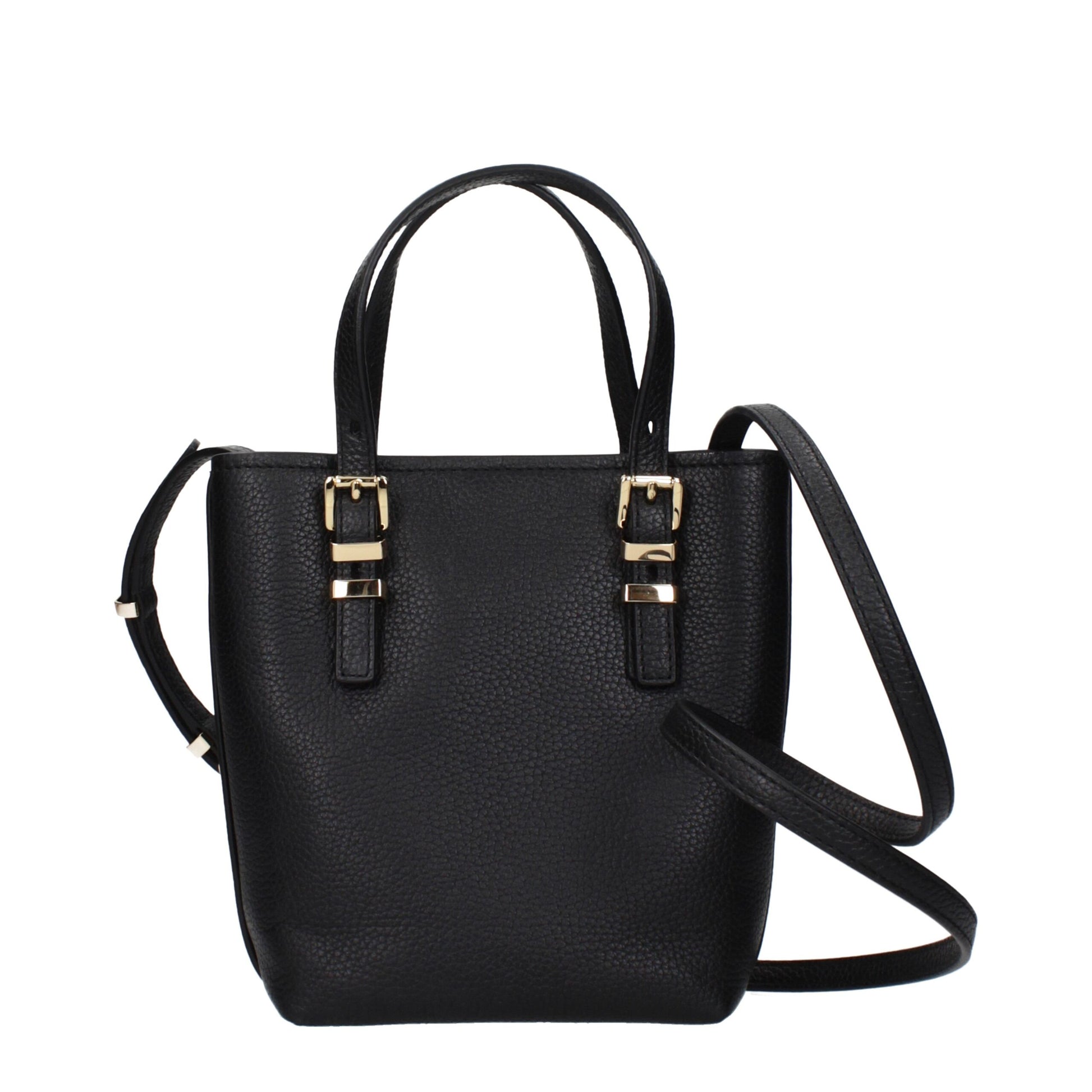 Michael Kors Black Leather Handbags