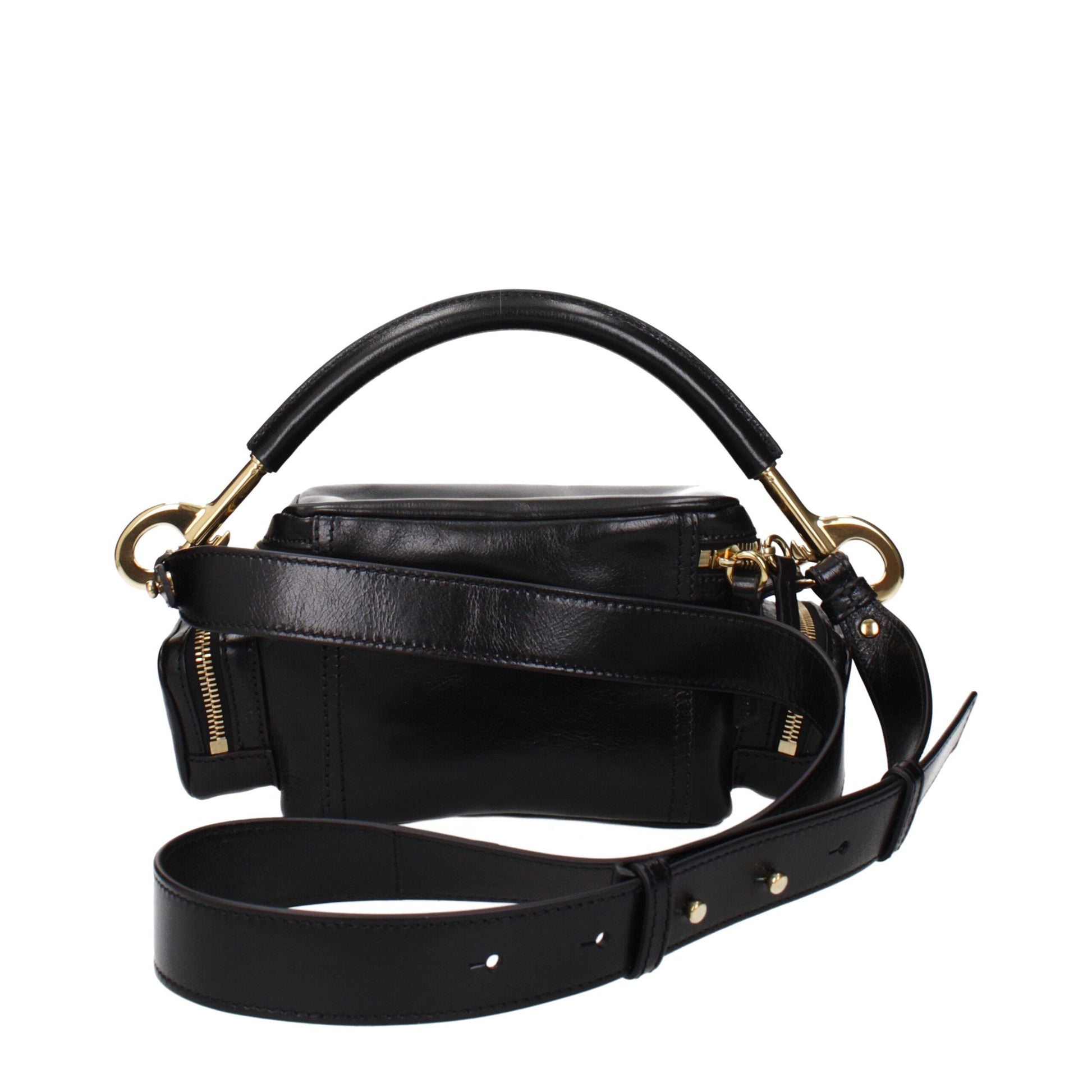 Chloé Black Leather Handbags