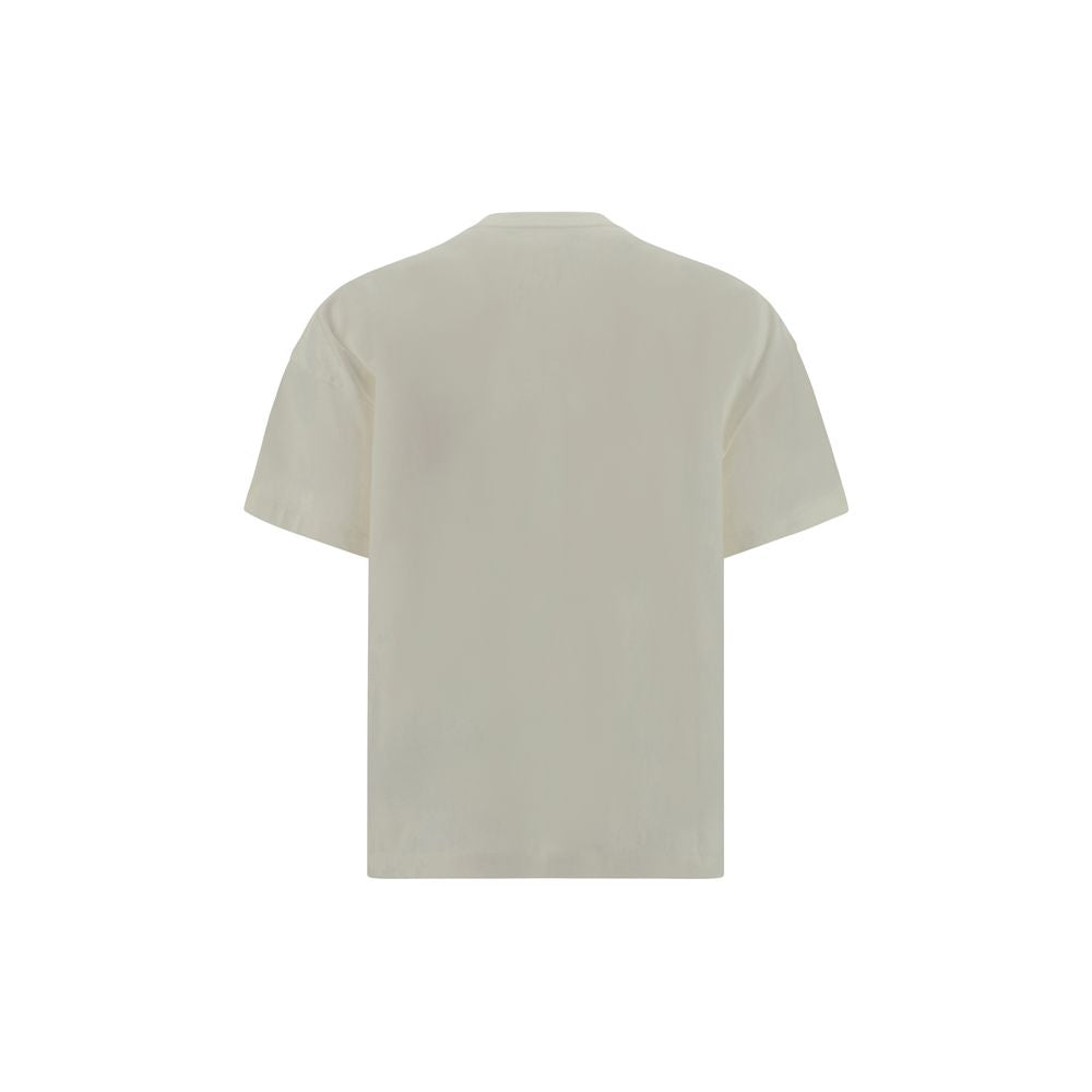 Jil Sander White Cotton T-Shirt