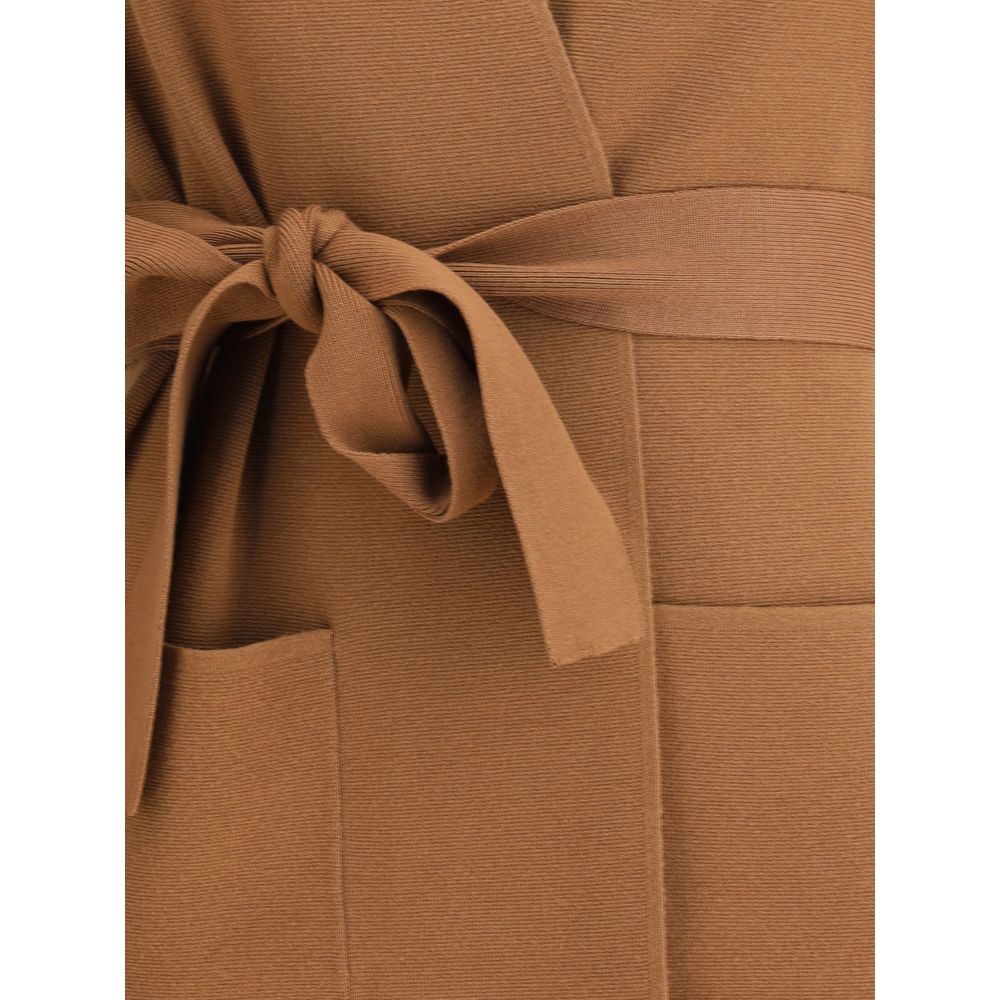 Max Mara Brown Viscose Coat