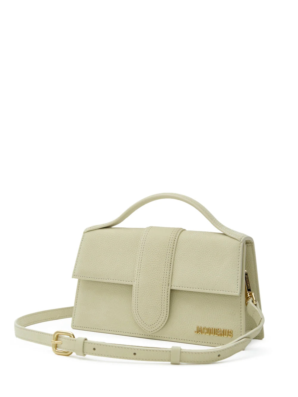 Jacquemus Beige Textured Le Grand Bambino Bag