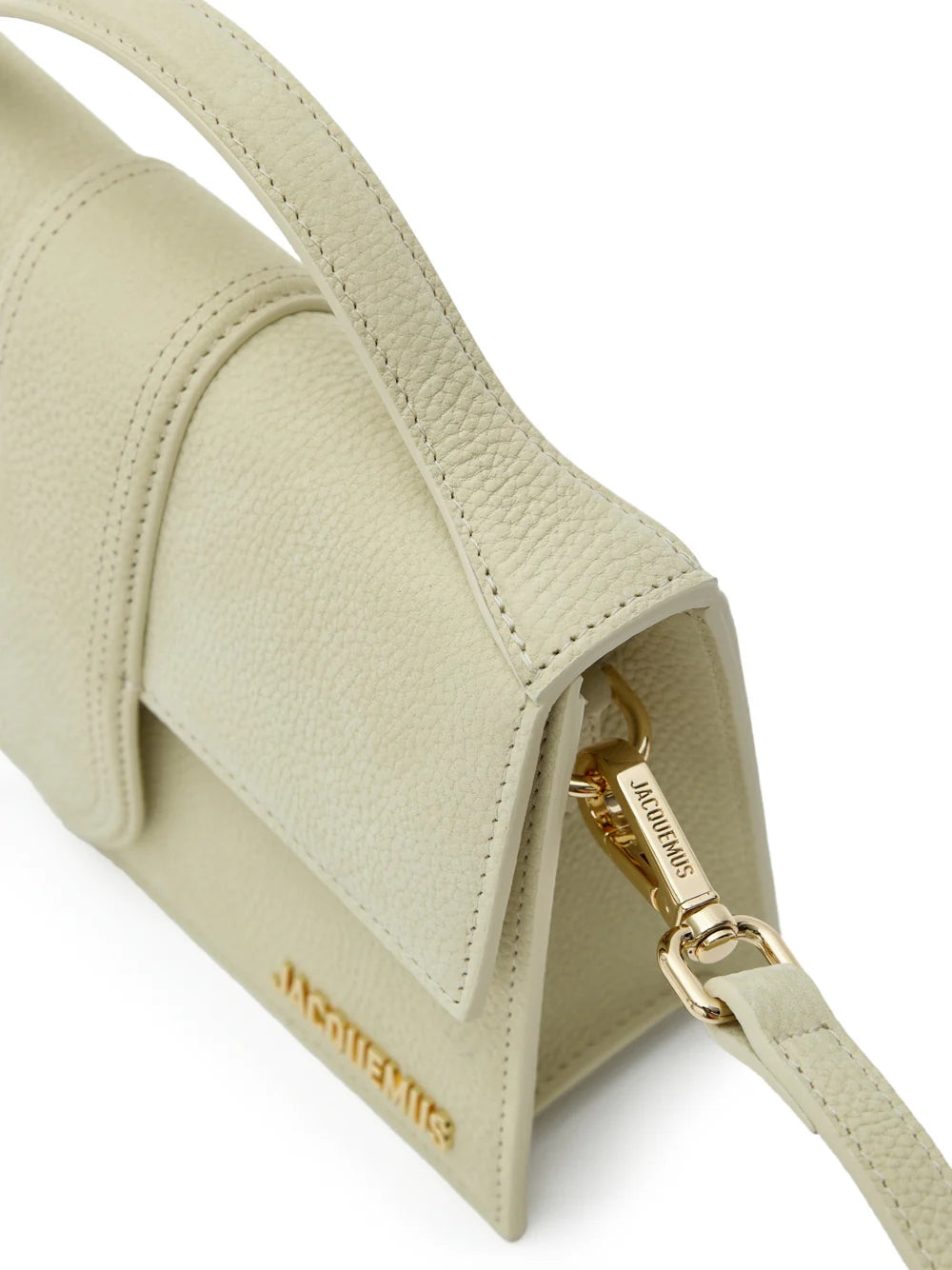Jacquemus Beige Textured Le Grand Bambino Bag