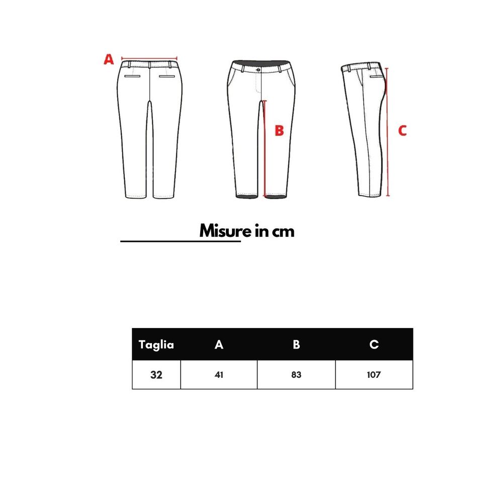 Jacob Cohen Blue Wool Casual Pants