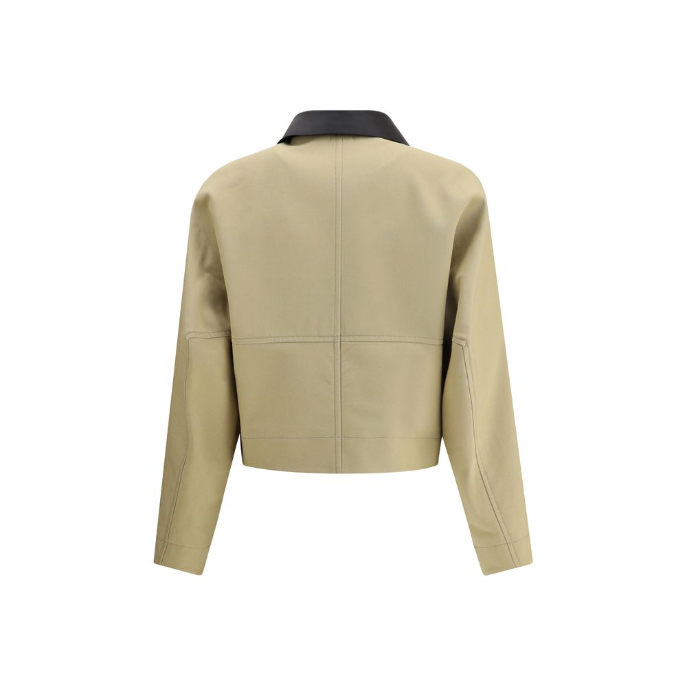 Givenchy Cropped Cotton and Wool Caban