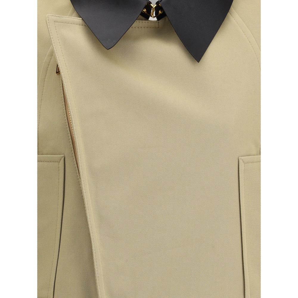 Givenchy Cropped Cotton and Wool Caban