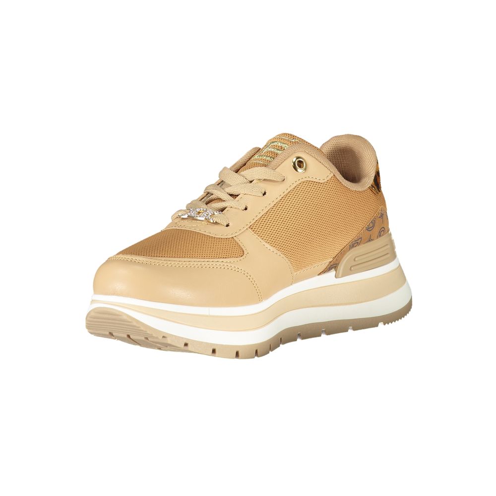 Laura Biagiotti Brown Polyester Women Sneaker