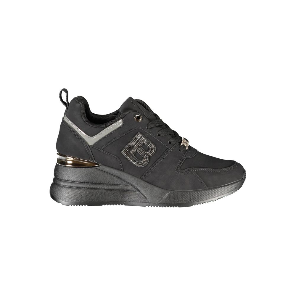 Laura Biagiotti Black Polyester Women Sneaker