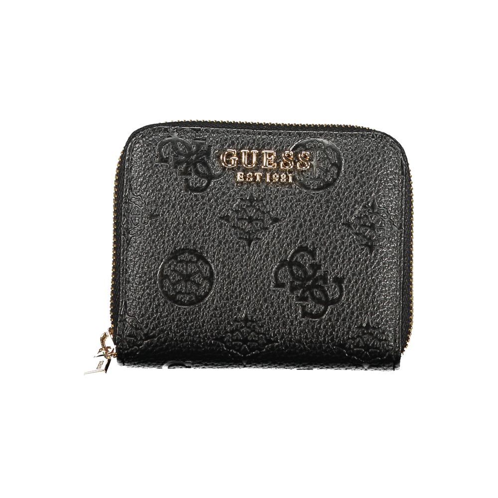Guess Jeans Black Polyethylene Wallet