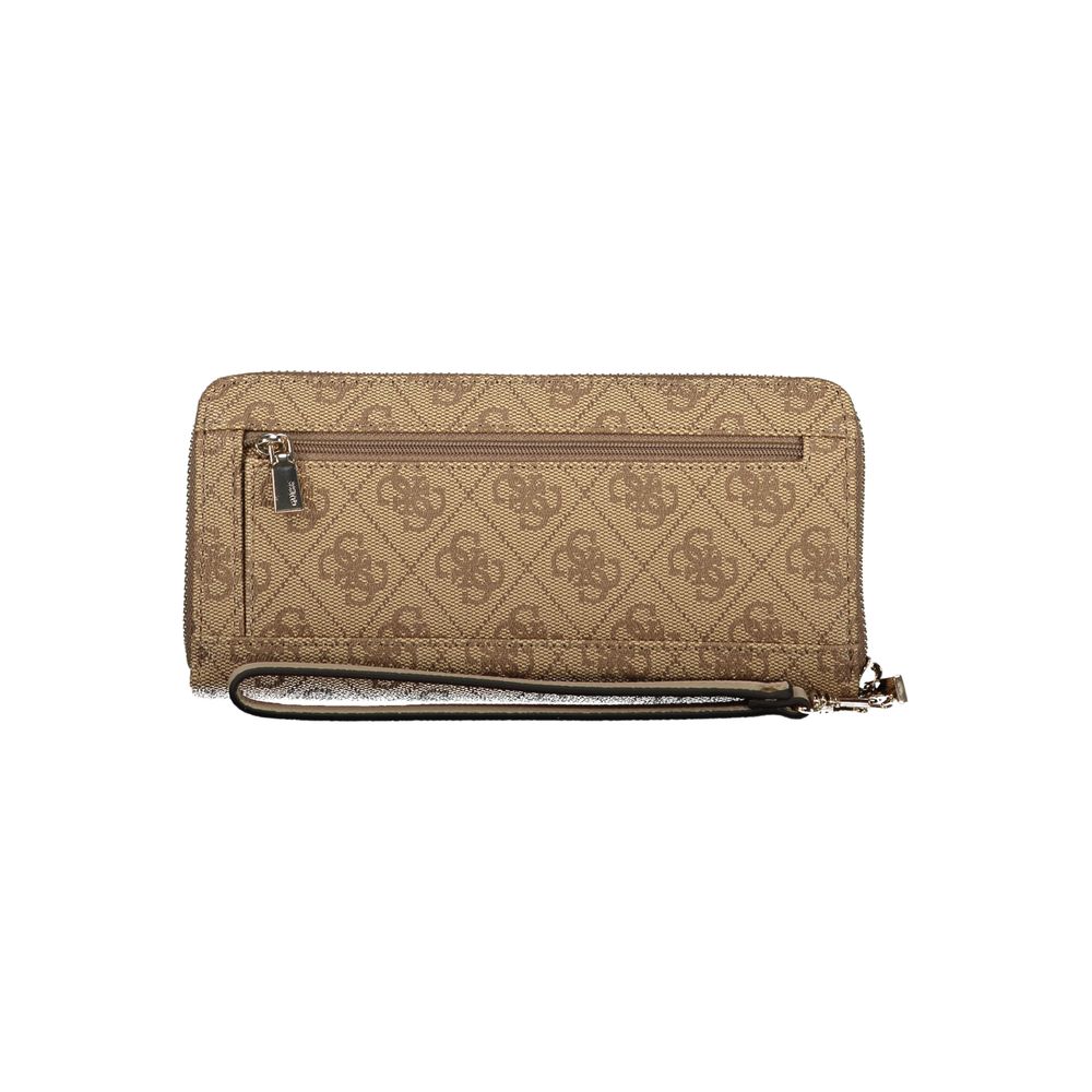 Guess Jeans Beige Polyethylene Wallet