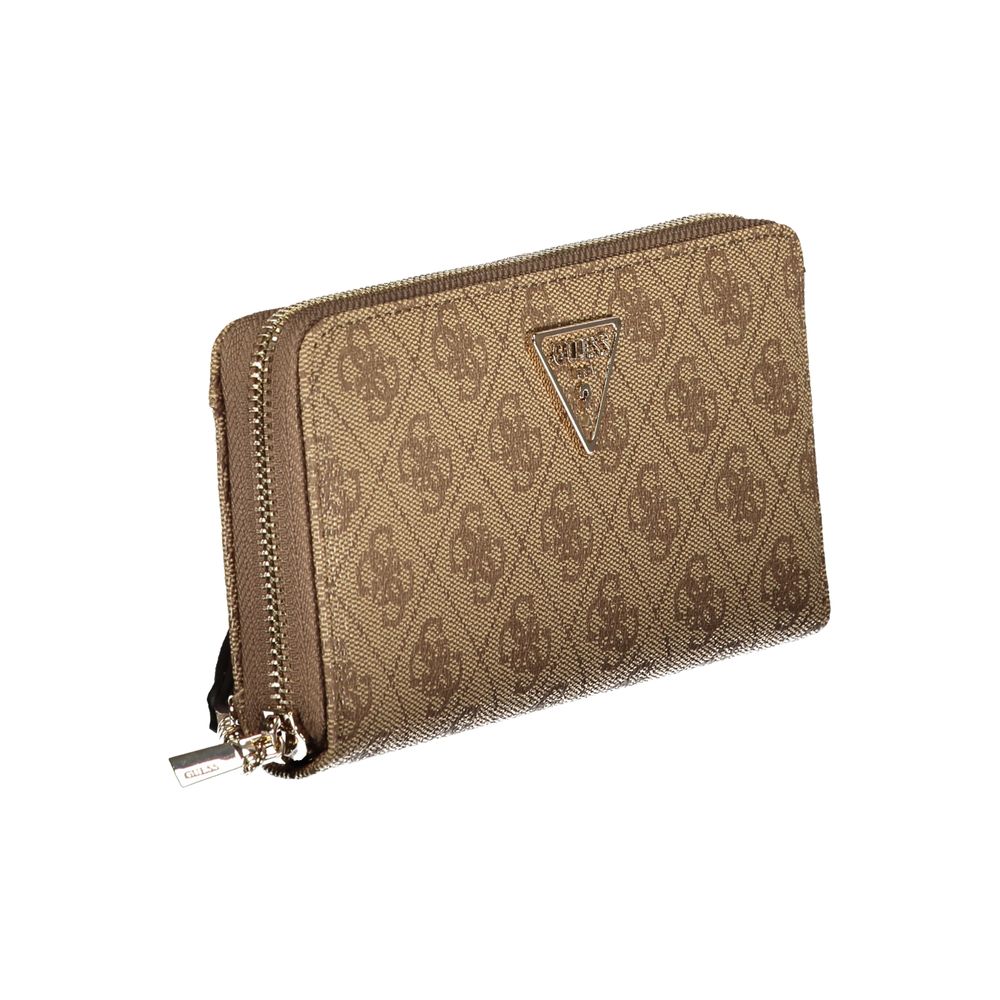 Guess Jeans Beige Polyethylene Wallet
