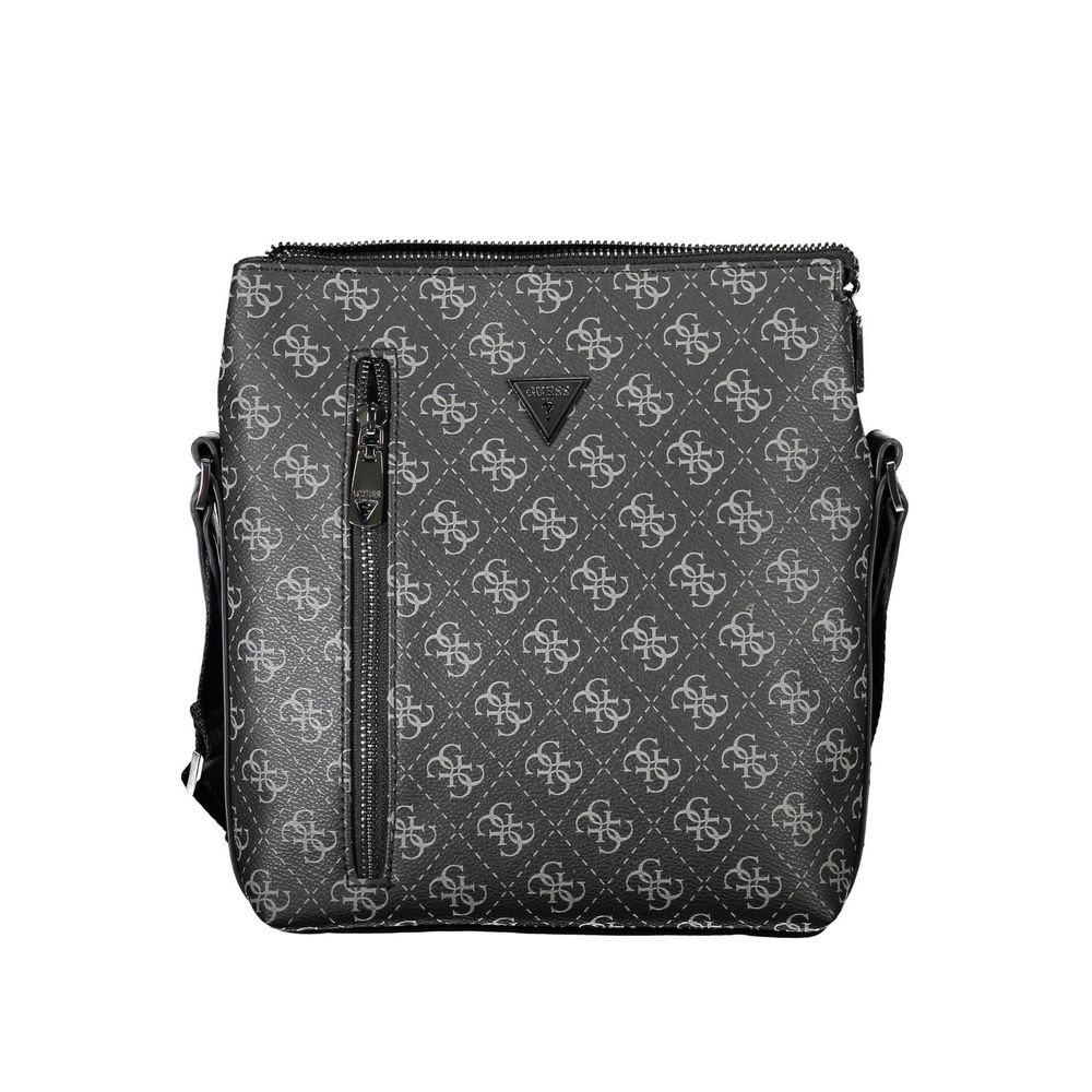 Guess Jeans Black Polyethylene Shoulder Bag