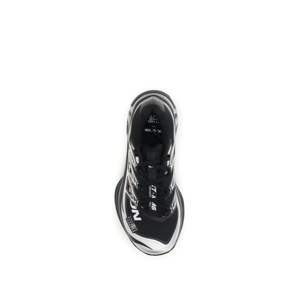 MM6 Black Polyamide Athletic Sneakers