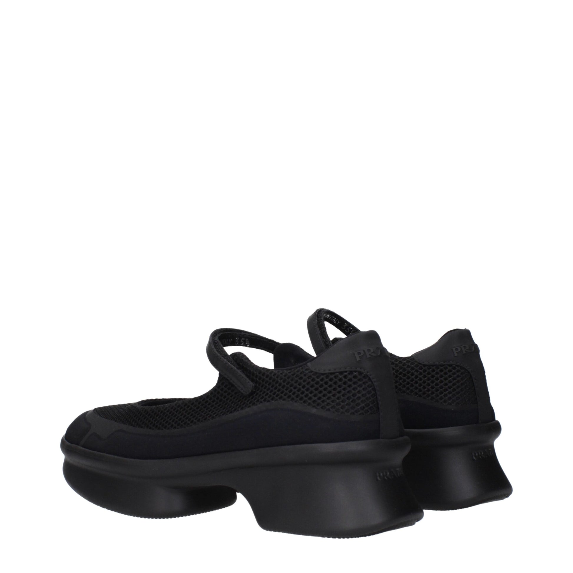 Prada Black Fibres Mules
