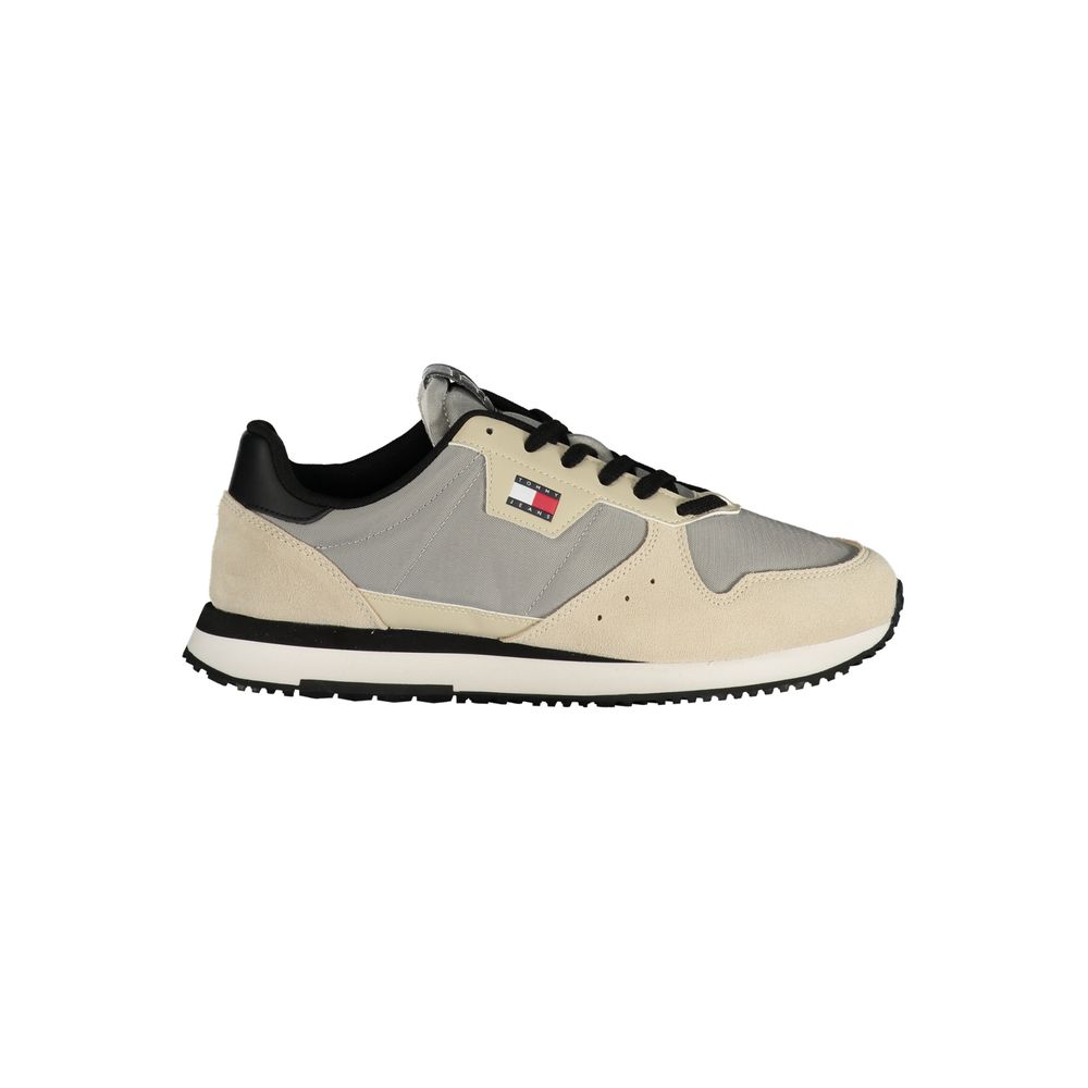 Tommy Hilfiger Gray Polyester Sneaker